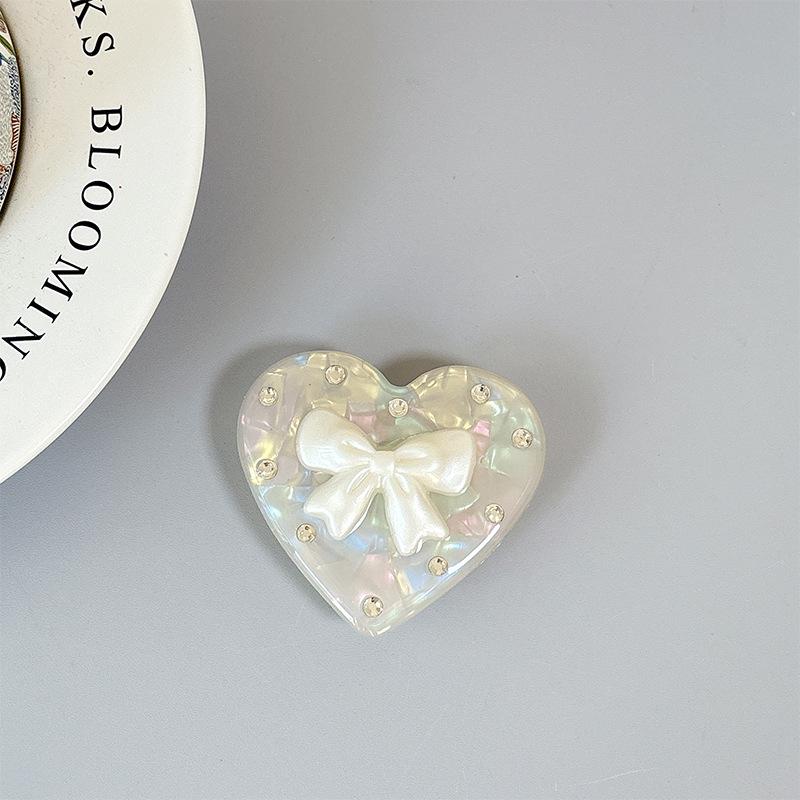 

Rhinestone Magnetic Flower Butterfly Phone Ring Holder - Korean Ins Style