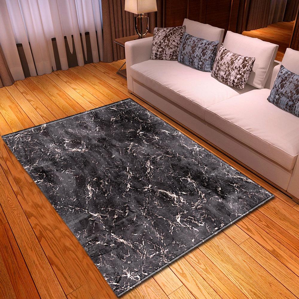 Marble Living Room Carpet Bedroom Dining Room Floor Mat Dimensions