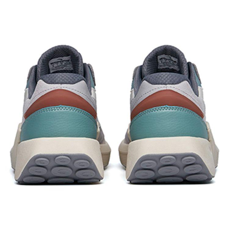 Anta Ice Sugar One-Piece Woven Lightweight High Resilience Trendy Shock Absorption Non-Slip Low-Top Sports Casual Shoes Men sneaker Gray 912228856-2