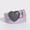 Retro Love Y2K Women's Carved Belt for Jeans and Workwear