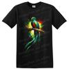 Quetzal Bird T Shirt Colorful Tropical Wildlife Art Nature Lover Graphic Tee