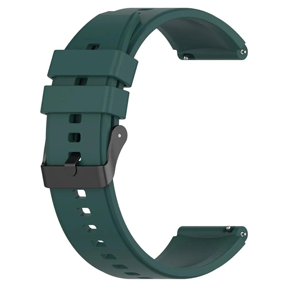 22mm Silicone Watch Strap For Huawei Watch GT3 Pro GT 46mm Replacement Sport Watch Bands for Samsung Galaxy Watch 3 45mm Gear S3