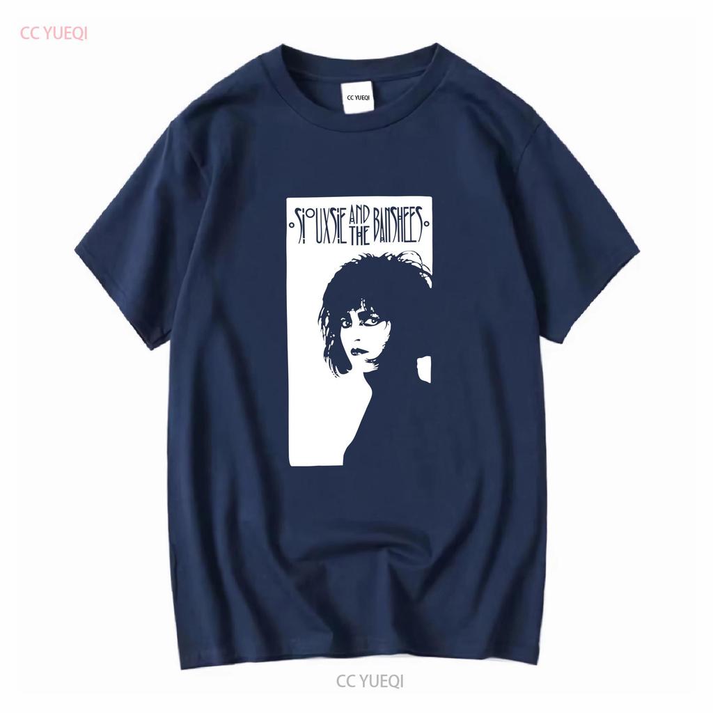 Siouxsie and Banshees T shirt long or short sleeves vintage Washed homme designer clothes Soft Stylish Top For Everyday Wear