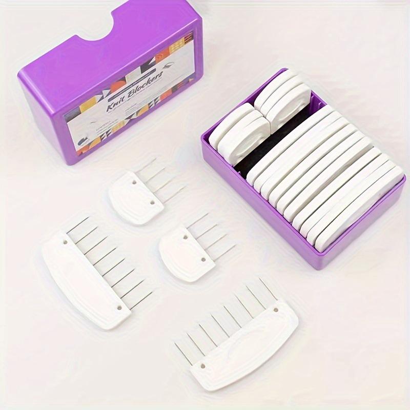 Shawl & Sweater Shaping Tool: Fixed Pin Comb for Knitting