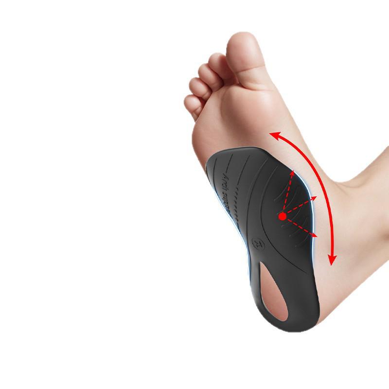 Orthotic Insoles for Flat Feet Correction and Leg Alignment