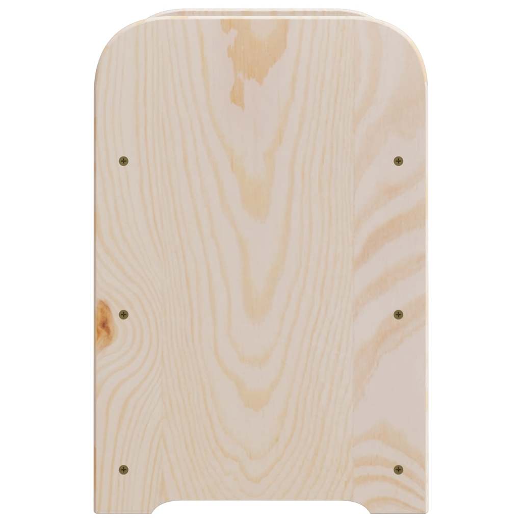 Vidaxl Stojak Na Wino, 43X25X37 Cm, Lite Drewno Sosnowe