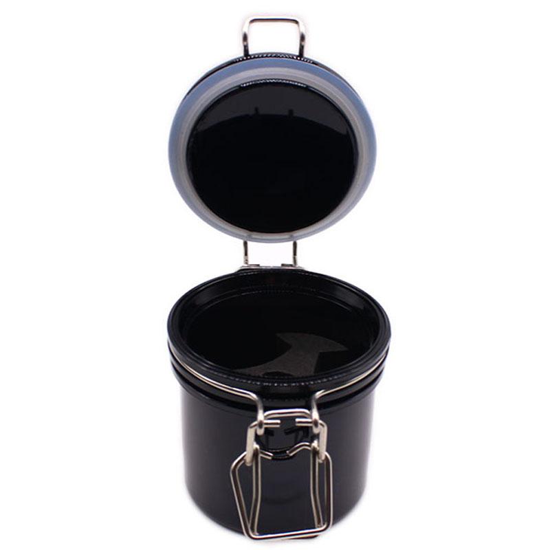 Rezervor de depozitare a lipiciului pentru gene Cutie de depozitare a lipiciului din carbon activat Instrumente de frumusețe pentru gene Cutie sigilată rezistentă la umiditate pentru machiaj