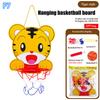 Supports de basket-ball réglables pour enfants Forme d'animaux de dessin animé Panier de tir Sport intérieur extérieur Jeu de société Jouets pour enfants