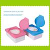 Baby Wet Wipe Tissue BoxLarge Capacity Wet Wipe Box Wet Tissue Storage Holder Plastic Dust-proof with Lid Tissue Box