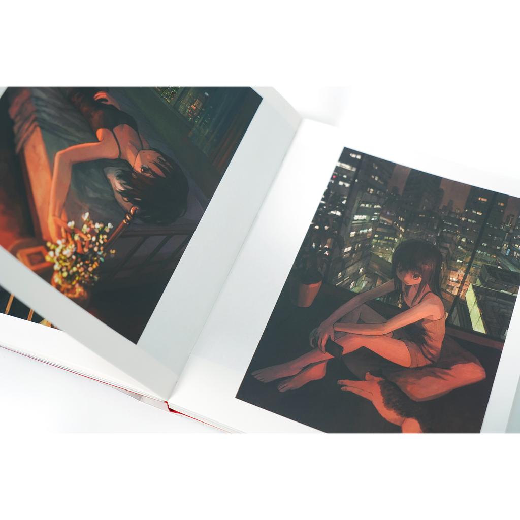 Huiyin Mingzheng AkimatutiX personal portfolio girl illustration atmosphere art book