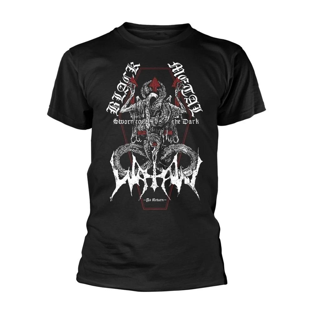 Watain 'Sworn To The Dark Coffin' Black T Shirt - NEW