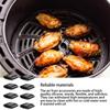 10pcs Air Fryer Replacement Feet, Heat-Resistant Anti-Slip Silicone Pads for Basket Base Protection & Scratch Prevention