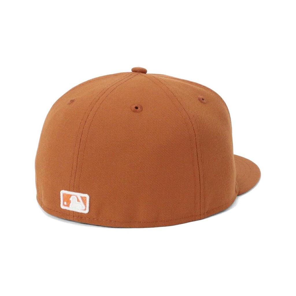New Era 59FIFTY Cap MLB New York Yankees NY Earthy Brown ONSPOTZ and 5950 Flat Popular Size Stickers Large and Small Sizes Everyday Sports Baseball