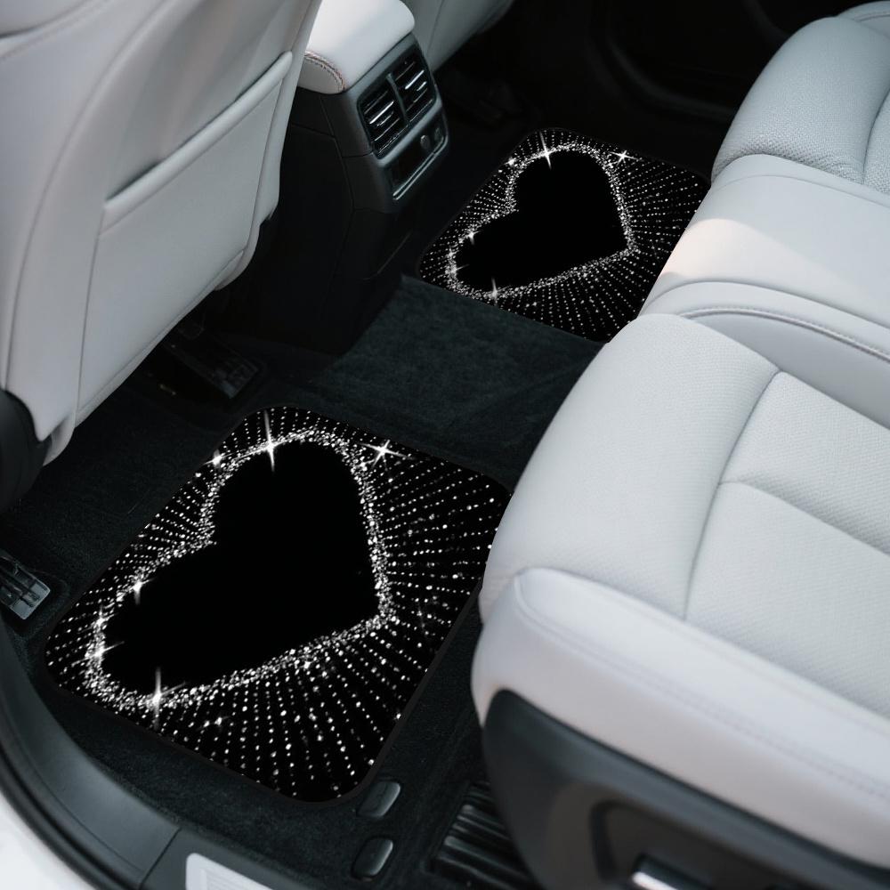 4pcs Car Floor Mats compatible with Hatchbacks or Minivans, featuring Easy Maintenance benefits and Car Owner Gift