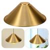 Metal Lamp Shade Cone Ceiling Lamp Shade Lamp Cover Metal Hanging Light Shade Bedside Dining Room Pendant Light Shade For E27