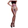 Sexy Women High Waist 5D Pantyhose Prin Shiny Sheer See Through Maid Tights Lingerie Shaping Legging Ol Party Dance Ootd Fashion
