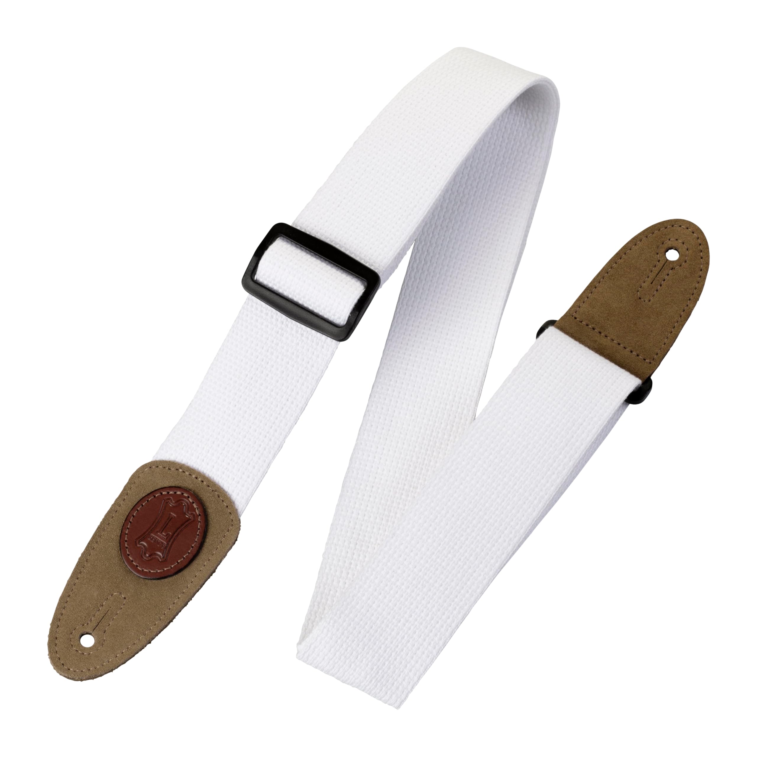 

Ремень для гитары Leathers Signature Series Cotton White Levy s MSSC8-WHT, белый