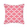 Furniture Life Peach Skin Velvet Pillow Cover Nordic Style Geometric Pattern Office Sofa Cushion Cover