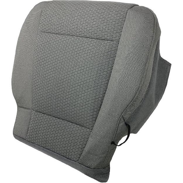 Driver Bottom Seat Cover Cloth Replacement Gray Fit for Ford F150 XLT 2015 2016 2017 2018