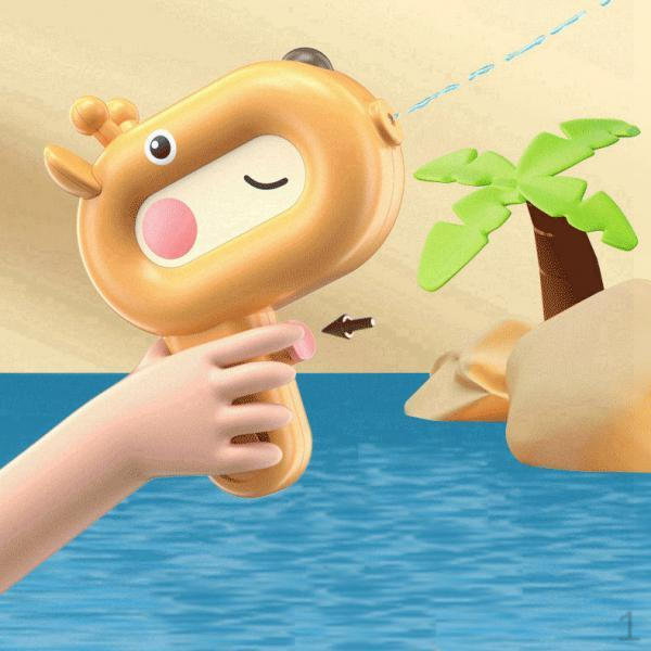

Детская игрушка-сквирт с водой для животных, легко наполняемая, прочный детский инструмент для игр на открытом воздухе для мальчиков, лето yellow giraffe