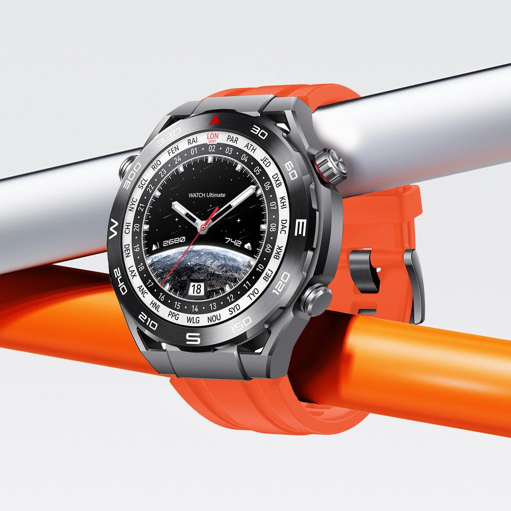 Silicone Band for Huawei Ultimate Smartwatch Rubber Silicone Band Strap for Huawei Ultimate GT6 GT5 Pro 22mm Replacement Strap