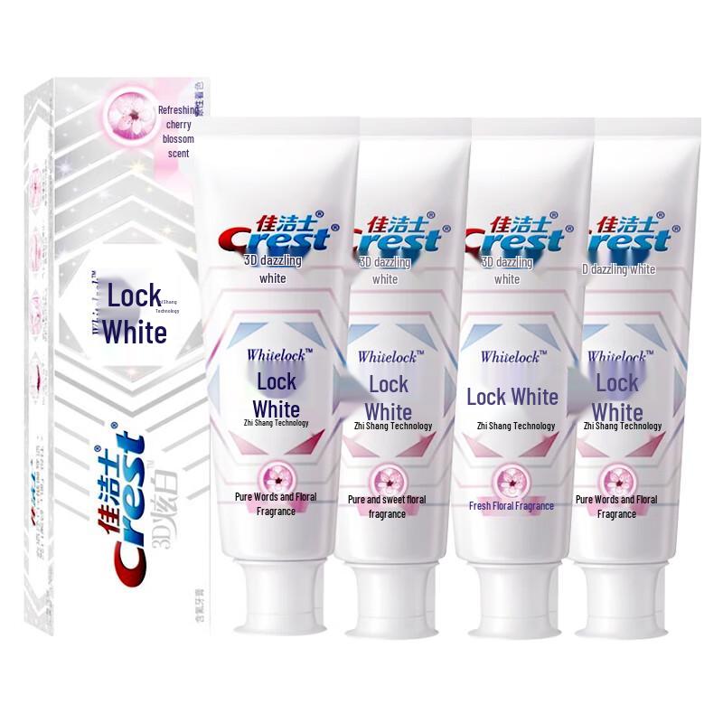 

Crest Long-Lasting Whitening Toothpaste - Cherry Blossom (4-Pack)