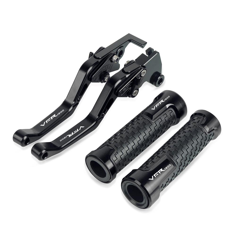 Motorcycle Clutch Brake Lever Aluminum Adjustable Brake Handle Clutch Lever FOR HONDA VFR1200 VFR 1200 2010 2011 2012