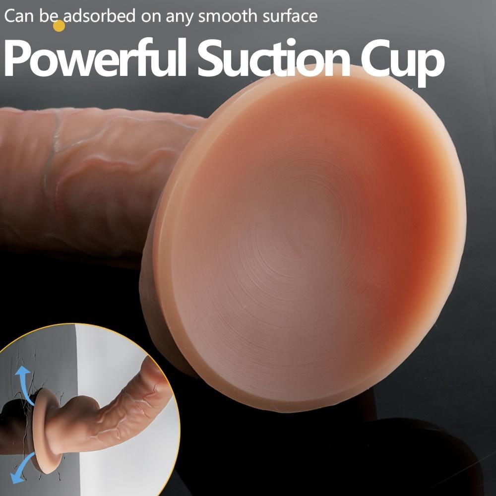 Soft Manual Dildo J Super Soft Thickened Simulation Wrap Leather Female Masturbator, Big Head Simulation Stem Male For Gay