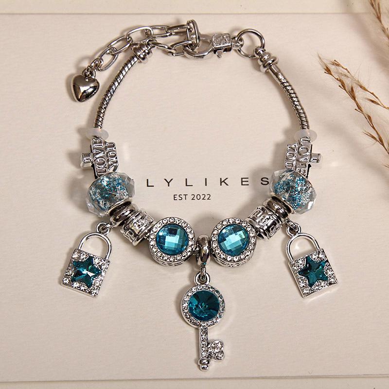 Elegant Women's Bracelet – Luxury Retro Beaded Design with Panjia Style for a High-End, Exquisite Feel.