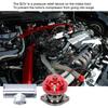 Red Universal Billet Aluminum Type-RS Turbo Blow Off Valve+2.5" BOV Flange Pipe
