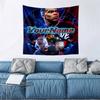 Mbappe Custom Your Name Wall Decor Tapestry Art For Pet Memorial Birthday Wedding Party Backdrop Family Gift