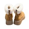 Counter Fleece Thick-soled Height-increasing Martin Boots 22 New Retro Fleece Warm Snow Boots