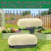 Raised Bed Cover 2 Pieces Rectangular Plant Protection With Drawstring Outdoor Plant Freeze Protection For Outdoor Garden Winter