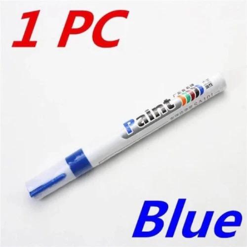 

Car Scratch Repair Paint Pen Quick Dry Touch Up Paint Repair Pen Waterproof Wheel Tyre Marker Auto Scratch Remover Painting Pens синий