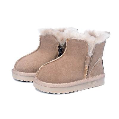 Winter Children Snow Boots Girls Boots Warm Plush Boy Shoes Fashion Kids Boots Baby Toddler Shoes
