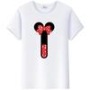 Fashion Blouses Letters Cartoon Mickey Mouse Minnie Printed Family T-Shirts Tshirt Harajuku 90S Top Gift Unisex