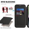 For iPhone 14 Plus Case Compatible with MagSafe RFID Blocking Card Holder Leather Phone Cover