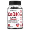 Koenzym Q10 200 mg Suplement Diety, Z Ekstraktem z Czarnego Pieprzu, 120 Kapsułek na Butelkę