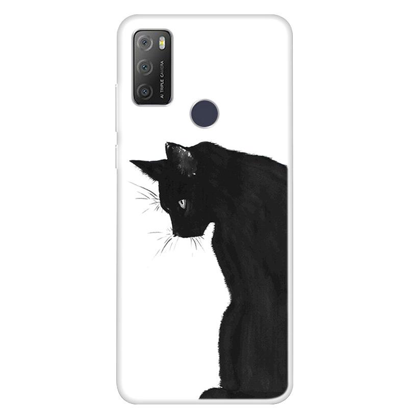 Pro Alcatel 1S 2021 Case Luxusní silikonový TPU měkký kryt na telefon pro Alcatel 1S 2020 Nárazuvzdorný roztomilý TPU nárazník Fundas Coque