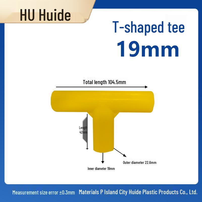 Three-Dimensional Plastic Right Angle Joint Connector for Tent and Studio Accessories