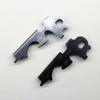 8-in-1 Outdoor Key Clip: Multifunctional EDC Tool with Screwdriver and Bottle Opener.