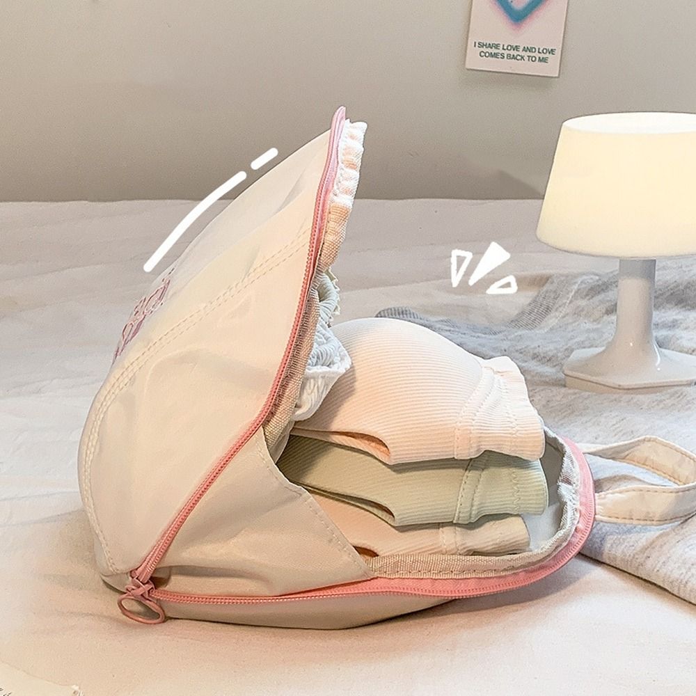 Large Capacity Travel Underwear Packing Cube Polyester Fiber Bra Socks Divider Business Trip