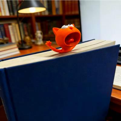 Cartoon Animal Bookmark 3D Printed Page Marker for Students Book Lovers