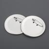 100pcs Blank Metal Brooch Clasps 25/58mm Button Maker Parts Pin Disk Pad  Brooches Jewelry