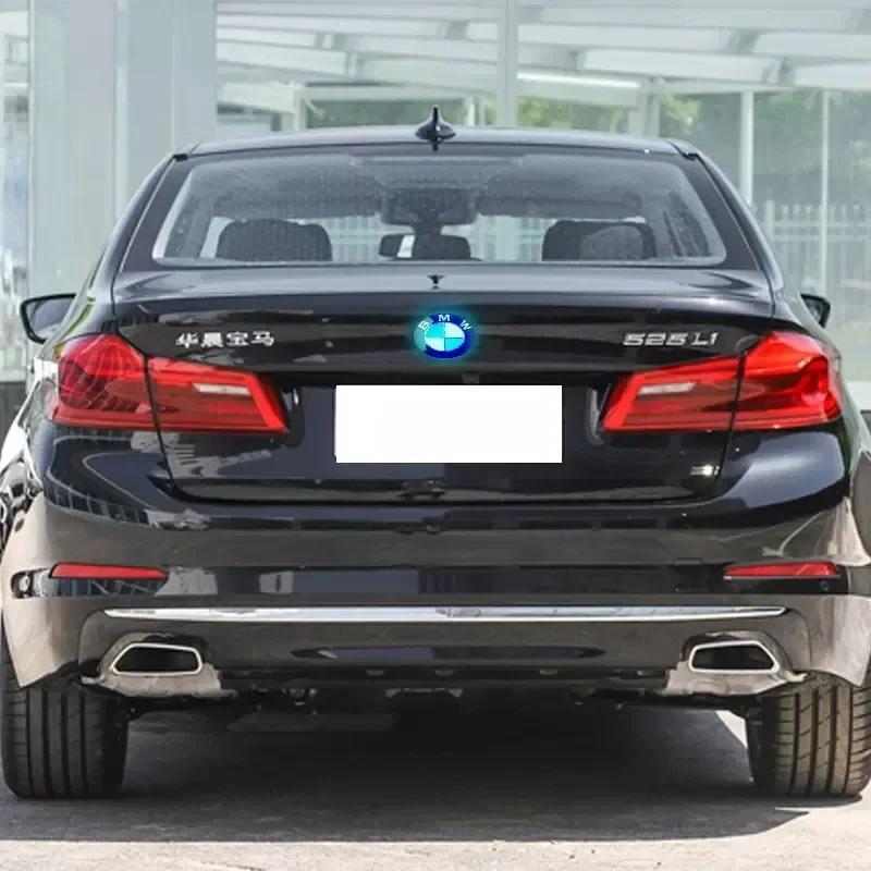 vbjly8 Car LED Emblem Light 82mm Front Or Rear Static Single Color Red Blue White FOR BMW F10 E90 E60 E61 E93 E87 F30 F15 X1 X3 X5 X6 XX6