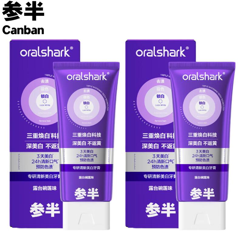 Canban Professional Whitening Toothpaste Twin Pack