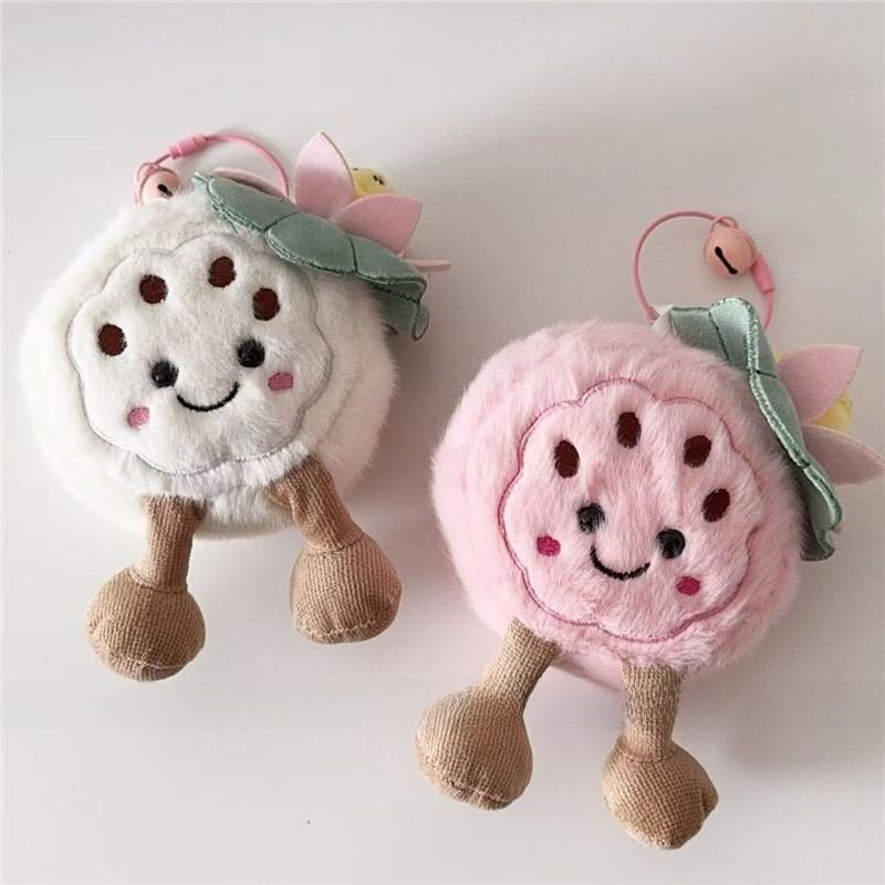 Stuffed Plush Lotus Toy With Soft Pp Cotton Filling For Girls Gift Companion