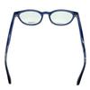 Used Polaroid PLD D381 MVU 145 Glasses Glasses Eyewear Round Frame Boston Type Blue Azure Clear Logo Polaroid