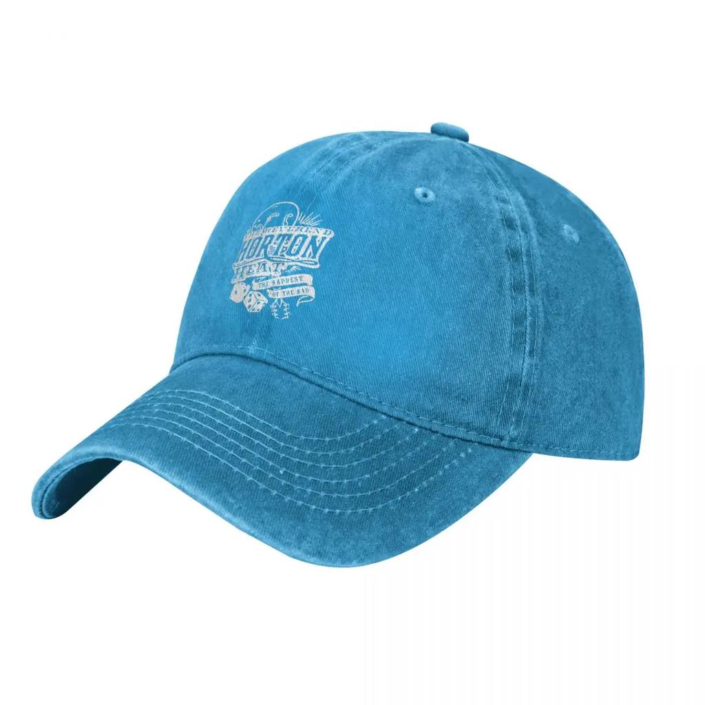 Reverend Horton Heat Loose Summer denim Hat Outdoor Adventures Caps Women Baseball Cap For Unisex