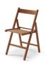 Folding Cherry Wood Chair 79x42.5x47.5cm